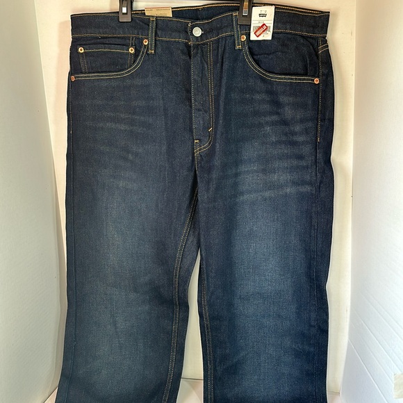 Levi's Other - Levi’s 505 regular 38x34 darkwash straight leg jeans